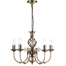 Paria Aluminium 5 Light Pendant