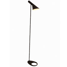 Black Elicia Metal Floor Lamp