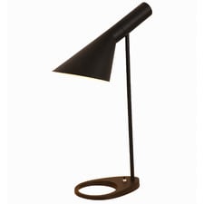 Black Elicia Metal Table Lamp