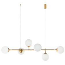 Ivy 6 Light Glass Pendant