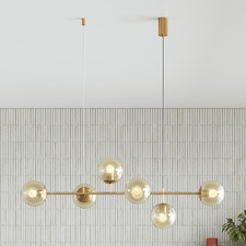 Ivy Iron & Glass 6 Light Pendant