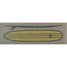 Surf's Up Long Coir Doormat