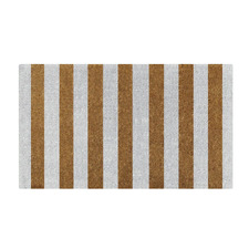Ice Stripes Coir Doormat