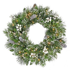 Antoinette LED Christmas Wreath