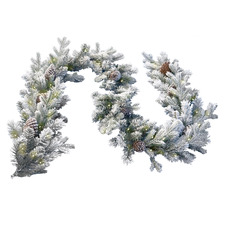 Kelig Snow LED Christmas Garland