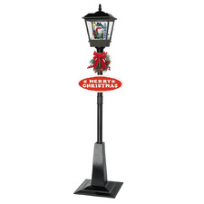 Cassiel Snowman Christmas Lamp Post