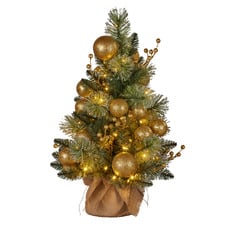 61cm Lorien LED Christmas Tree with Hessian Base
