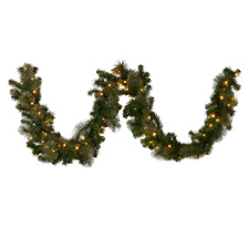 Salem Glitter LED Christmas Garland