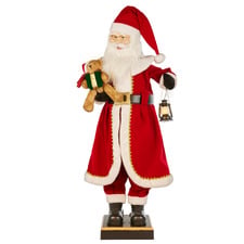 Wesley Motion Sensor Santa Claus Christmas Ornament