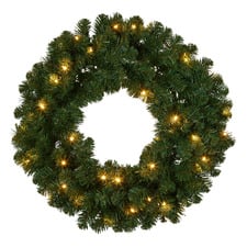 61cm Collins LED Christmas Wreath