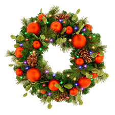 61cm Xylia LED Christmas Wreath