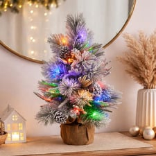 61cm Alpine Snow LED Christmas Tree