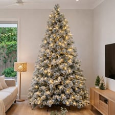 Roche Alpine Snow LED Christmas Tree