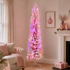 Pink Asbury Fairy Floss LED Christmas Tree