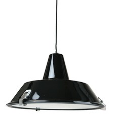 Black Coogee 1 Light Aluminum Pendant