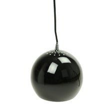 Black Paradise 1 Light Aluminium Pendant