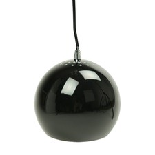 Black Airlie 1 Light Metal Pendant