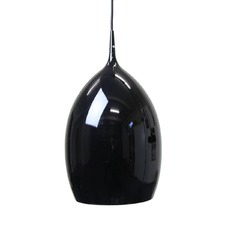 Black  Hyams 1 Light Metal Pendant