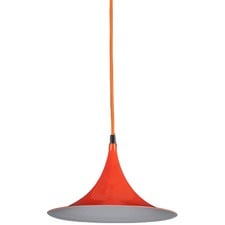 Red Trinity 1 Ligh Metal Pendant Light