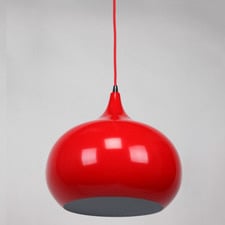 Mini Kirke Frame Red Pendant Light