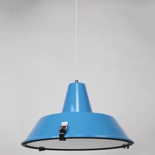 Light Blue Coogee 1 Light Aluminum Pendant