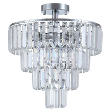 Philo Crystal Tiered 6 Light Pendant