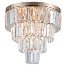 Grisson Crystal Tiered Ceiling Light