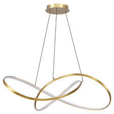 Cortland Abstract Aluminium LED Pendant Light