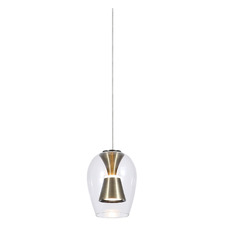 Betsy Iron & Glass LED Pendant Light