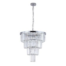Bonfield Crystal Tiered 6 Light Chandelier