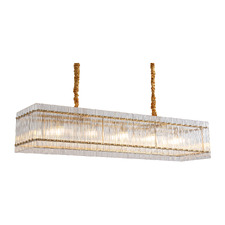 Maxon Iron & Crystal 10 Light Pendant