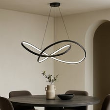 Cortland Abstract Aluminium LED Pendant Light