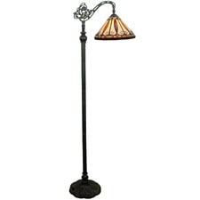 Felice Stained Glass Tiffany Floor Lamp