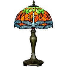 Dragonfly Leadlight Tiffany Table Lamp