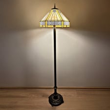 Amira Tiffany Stained Glass Floor Lamp