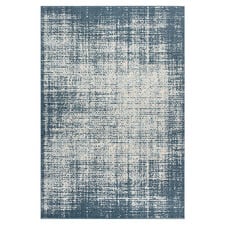 Blue Coulee Power-Loomed Rug