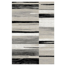 Grey Grain Beantown Power-Loomed Rug