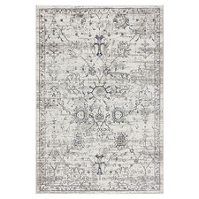 Light Grey Glamour Power-Loomed Rug