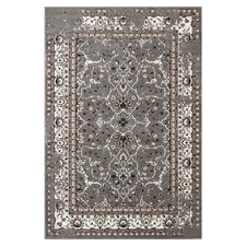 Grey Vignette Empire Power-Loomed Rug