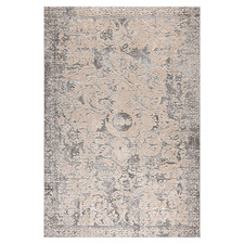 Grey & Beige Pleasure Power-Loomed Rug
