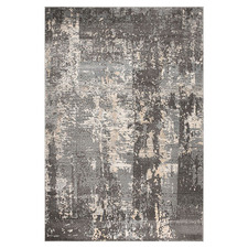 Stone Grey Fantasy Power-Loomed Rug