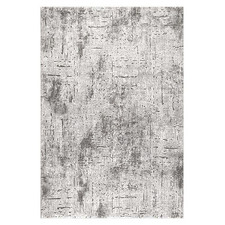 Grey Ikat Maxim Power-Loomed Rug
