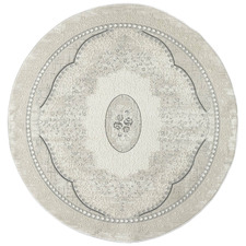 Garrett Ace Power-Loomed Round Rug