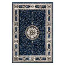 Navy Ceres Power-Loomed Rug