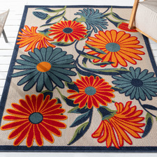 Bethany Floral Indoor/Outdoor Rug