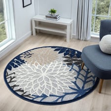 Bettina Indoor/Outdoor Round Rug