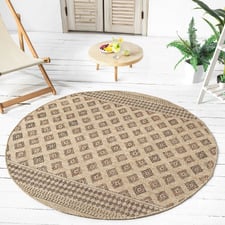 Tori Flat Weave Indoor/Outdoor Round Rug
