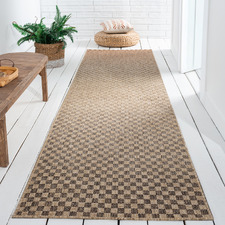 Neyffin Flat Weave Indoor/Outdoor Runner