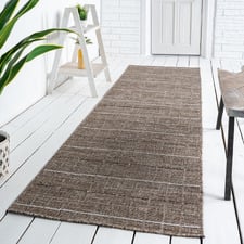 Thudhes Flat Weave Indoor/Outdoor Runner