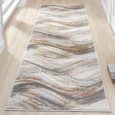 Cream Kindred Marble-Look Runner